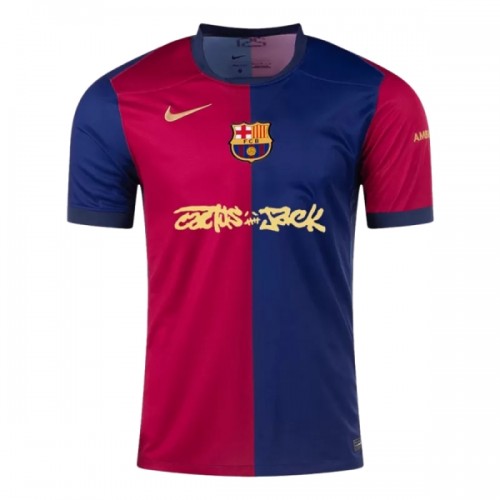FC Barcelona x Travis Scott Fodboldtrøje Hjemmebane 2024-25 FC Barcelona x Travis Scott Fodboldtrøje Hjemmebane 2024-25